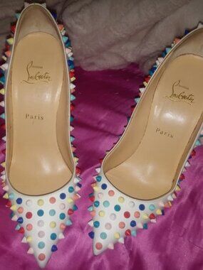 Christian Louboutins Candy Spikes